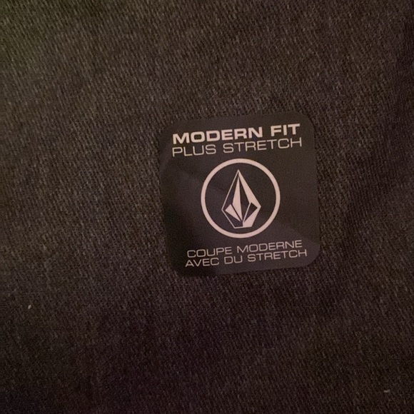 Volcom mens shorts modern stretch gray - Picture 3 of 3